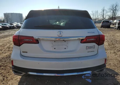 2019 Acura Mdx Technology from USA, damaged, VIN 5J8YD4H53KL003167